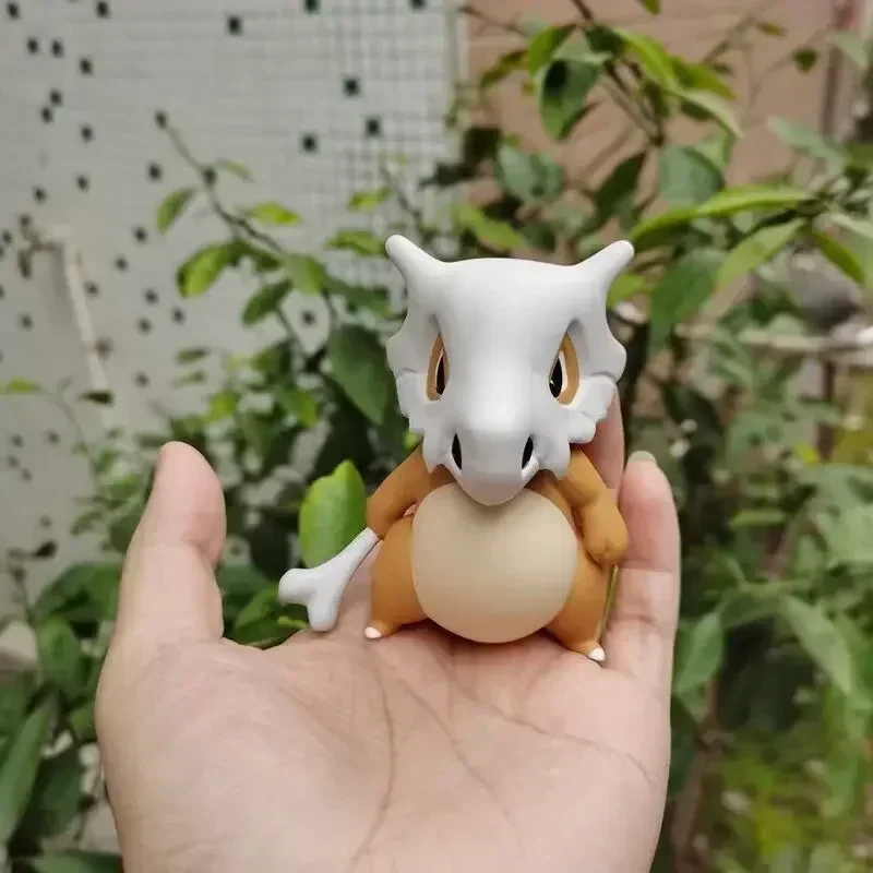 8CM jednoczęściowe kieszonkowe potwory Pokemon Cubone urocza wersja Anime zabawki figurki akcji — zdjęcie 2