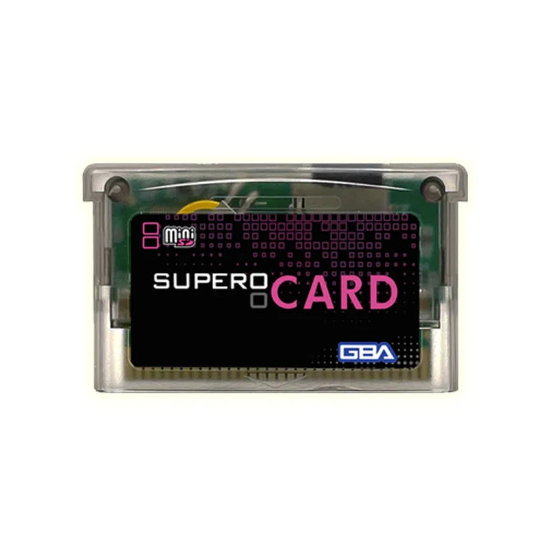 Premium 32-bit SuperCard Mini Card Adapter Box 2GB Game Backup Device for GBA/GBM/IDS/NDS/NDSL Game Accessories