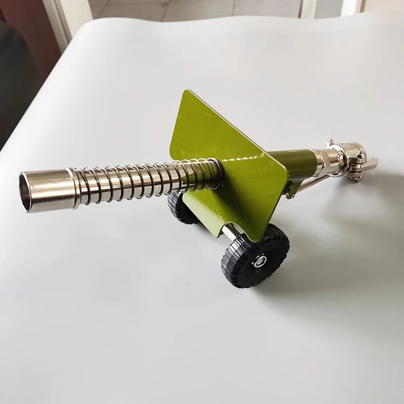 Mini model artylerii Dekoracyjna realistyczna figurka artylerii z wytrzymałego stopu metali Miniaturowa statua wyrzutni artylerii — 2