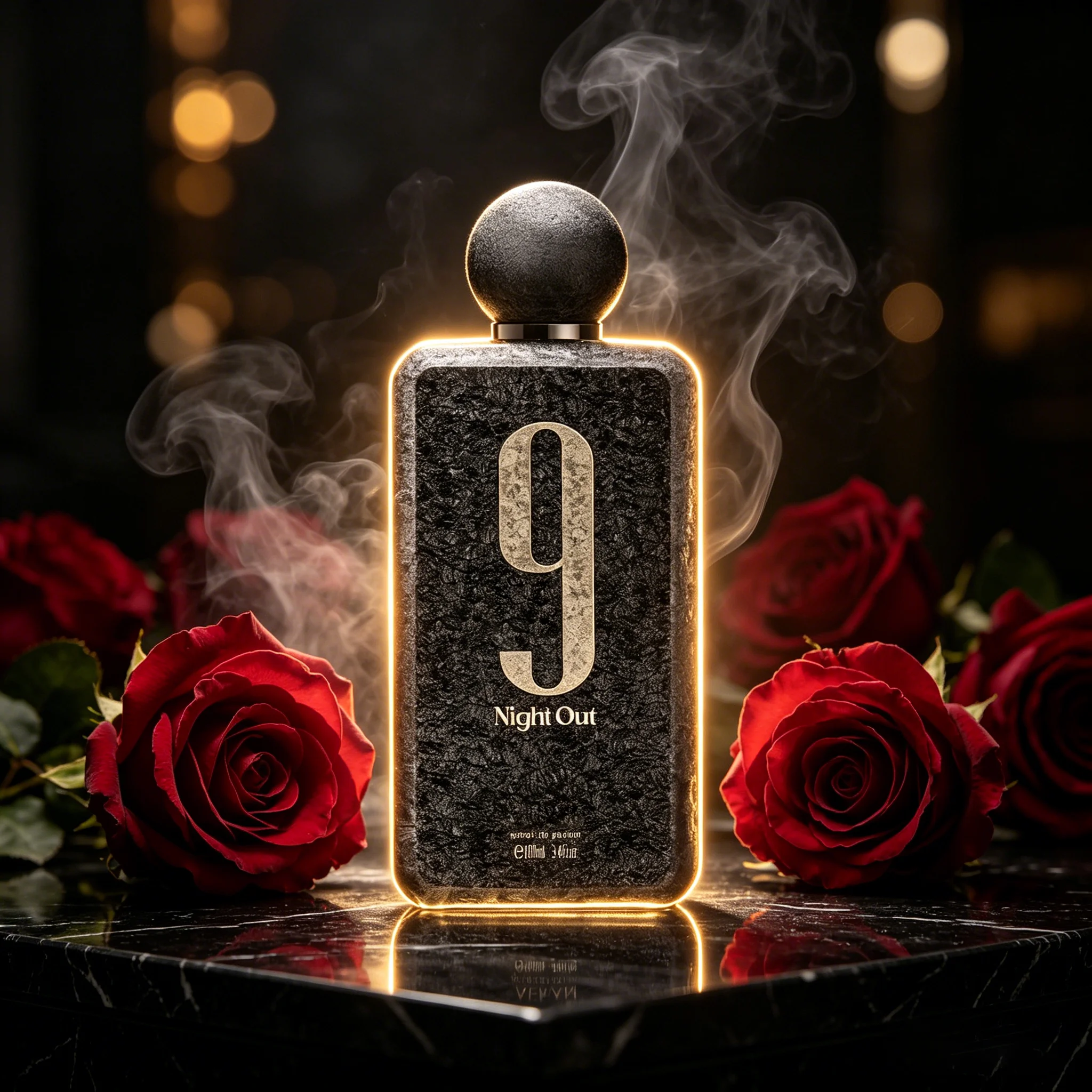 Afnan 9 PM Night Out Extrait de Parfum for Unisex – Oriental Spicy Fragrance, Perfect Gift for Women & Men, 3.4 fl oz - view 2