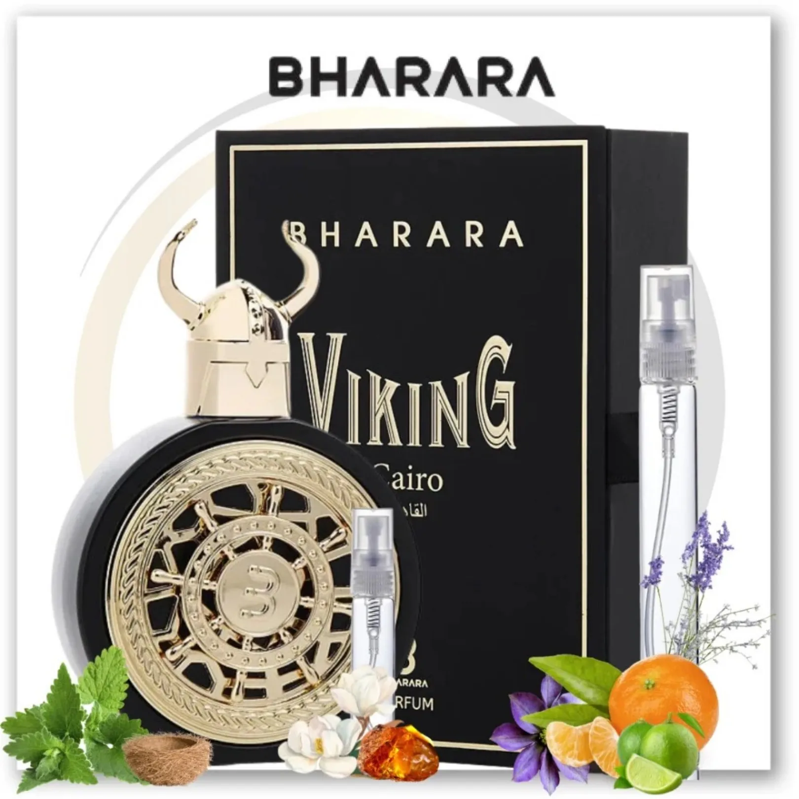 

Bharara Viking Cairo Men's Perfume Long Lasting Rich Masculine Scent Gift Set