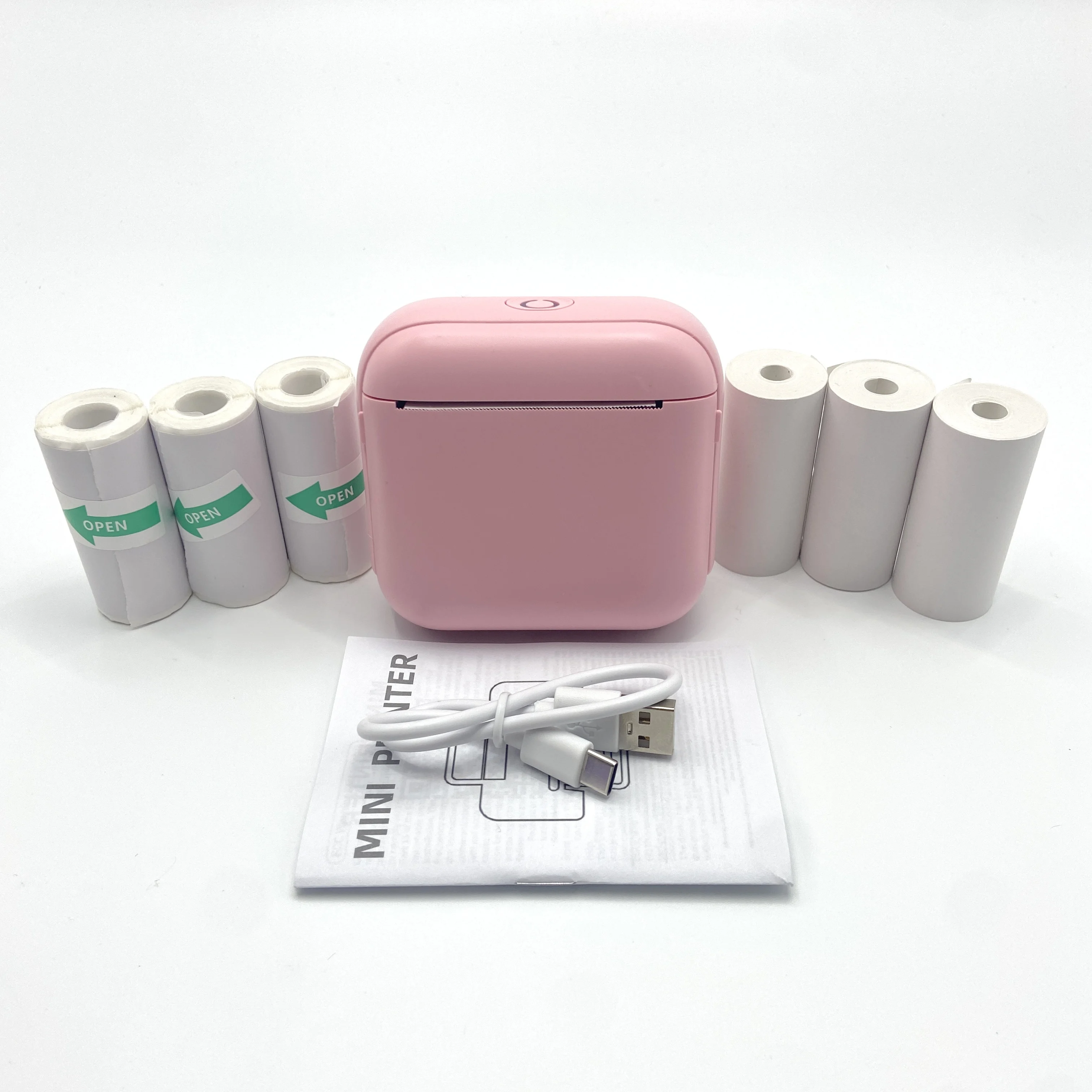 Draagbare thermische printer - Direct printen, compatibel met iOS/Android, voor foto's, labels, notities & meer - Geweldig cadeau voor hem
