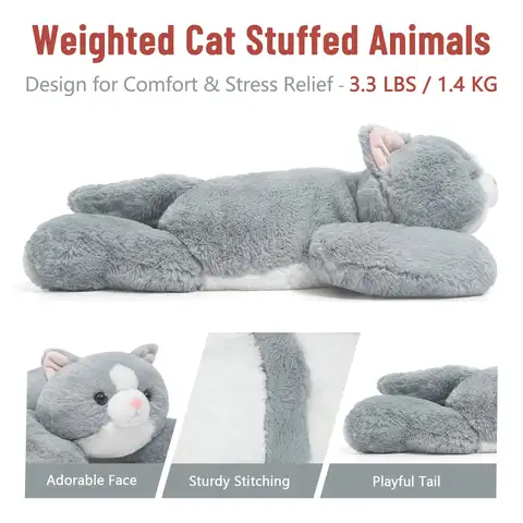 8 best sales बड़ी बिल्ली आलीशान - №5