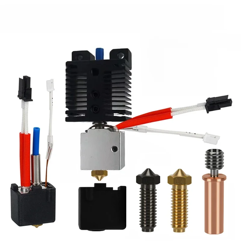 Głowica drukująca 24V 60W do drukarek 3D Anycubic Kobra 2, Kobra 2 Neo, Kobra 2 Pro, Kobra 2 Plus, Kobra 2 Max, zestaw hotendu, dysza z twardej stali. — zdjęcie produktu 7