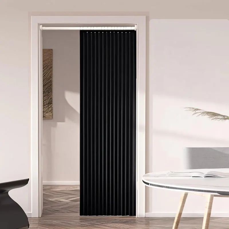 Privacy Screen Curtain for Tea Room and Balcony, Soft Hanging Divider Panel with Elegant Home Decor Feel