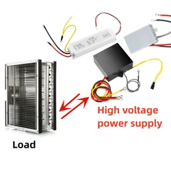 High voltage electrostatic generator 12V DIY Kit Dual output 4&8KV for electrostatic air filter ionization cleaner purification