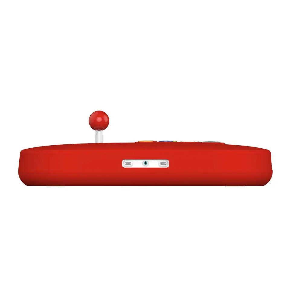 Neogeo Arcade Stick Pro Red And Yellow Silicone Cover - Neo Geo