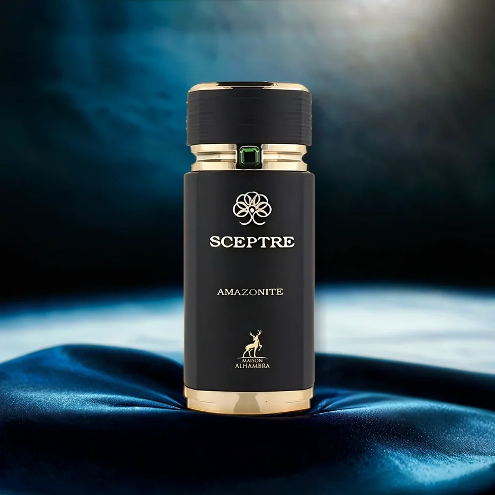 Maison Alhambra Sceptre Perfume Set Amazonite & Bronzite Eau De Parfum 100ml Unisex Arabian Luxury Long Lasting Fragrance Gift Set view 5