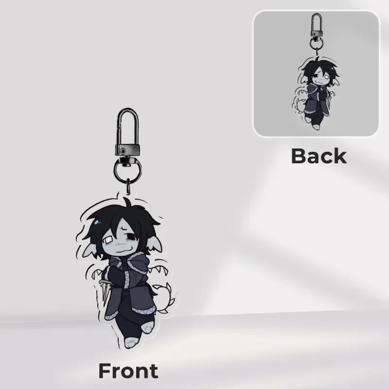 Forsaken Two Time Character Acrylic Keychain Horror Game Double Sided Print Charm for Fans