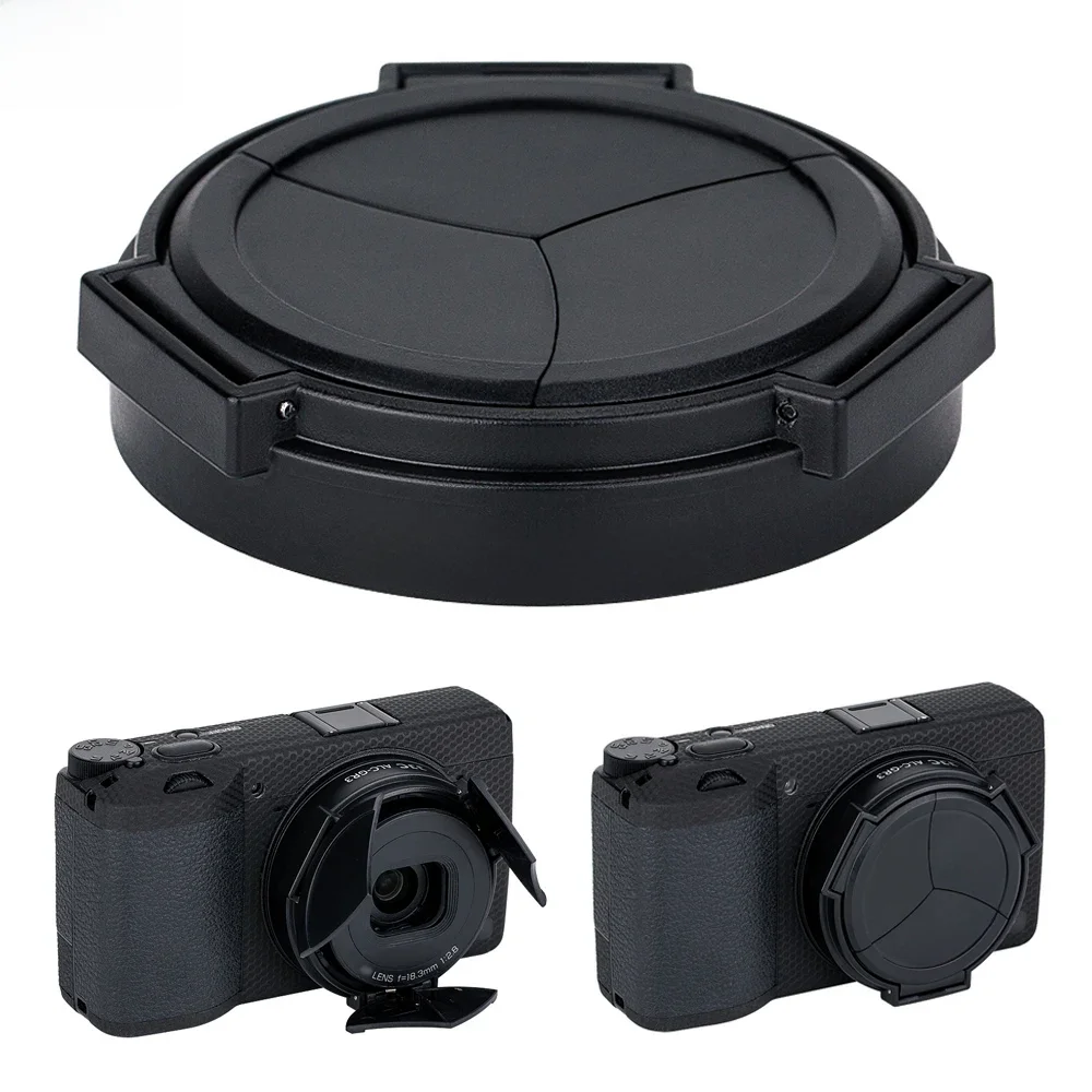 JJC Automatyczna osłona obiektywu do aparatu Ricoh GR III GR3 HDF GR IIIx GR3x HDF Automatyczna osłona obiektywu Osłona obiektywu Akcesoria fotograficzne — zdjęcie 2