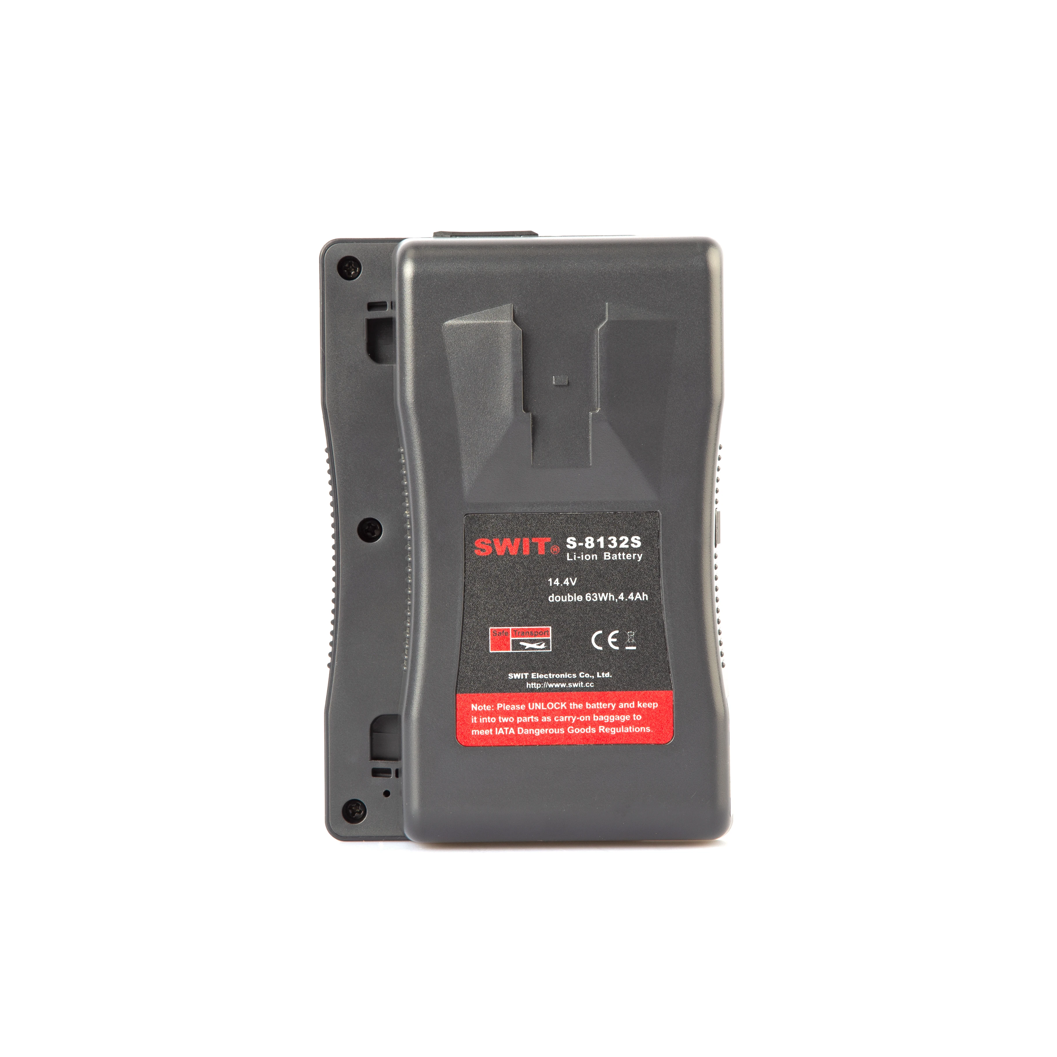 SWIT 8132S 63+63Wh Dividable V-mount Battery Pack