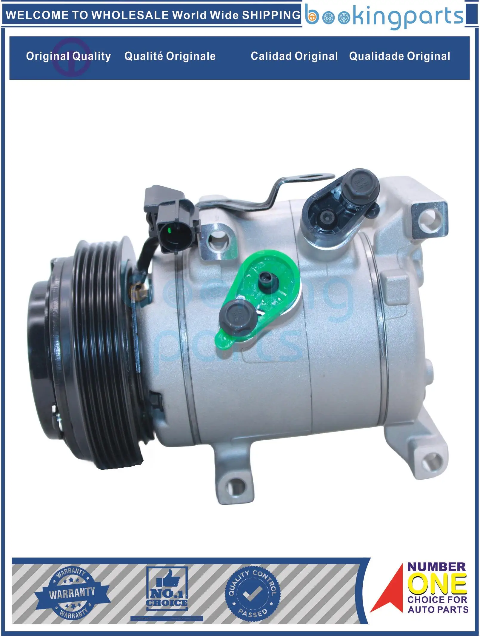 

ACC68192(RE),97701B4000 A/C Compressor For HYUNDAI GRAND i10 IA BA 2013-2016