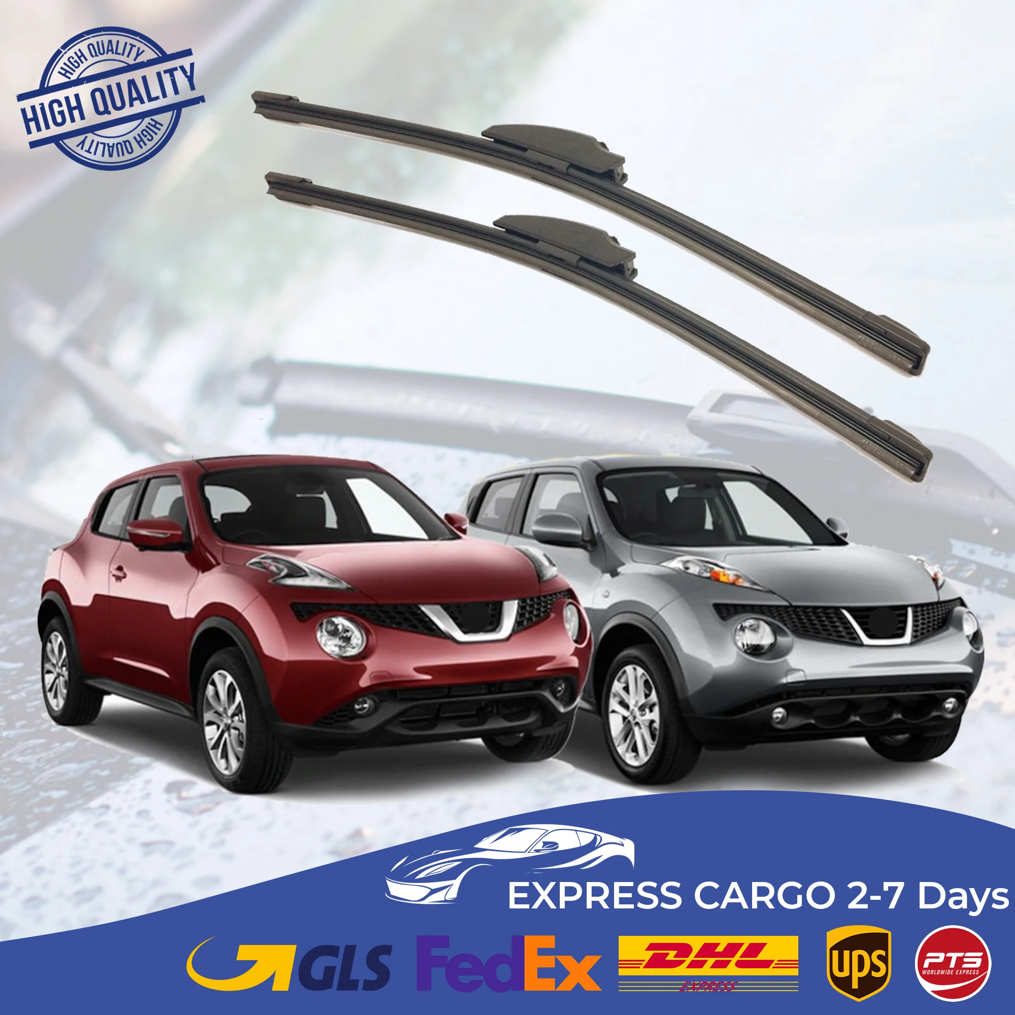 Car Wiper Blade For Nissan Juke 2010 2011 2012 2013 2014 2015 2016 Auto Windscreen Windshield Wipers Blades Window Wash Front