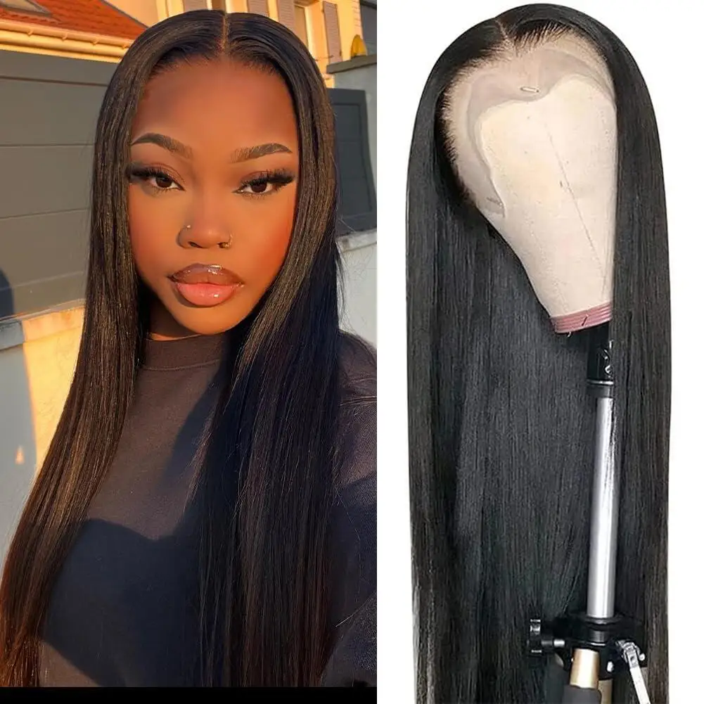 Straight Lace Front Wigs Human Hair 13x4 Lace Front Wigs For Black Women 150% Density Brazilian Human Hair Wigs