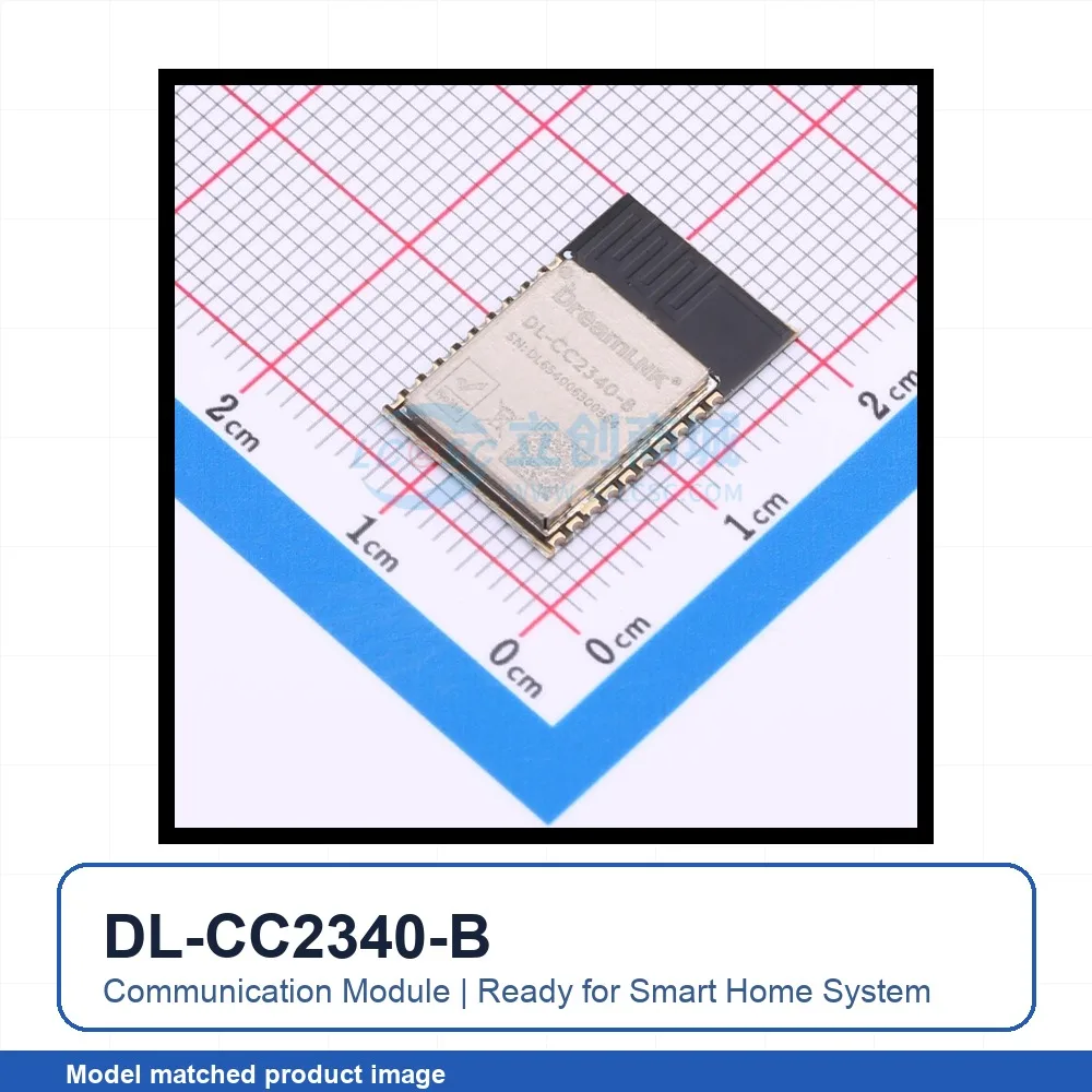 3pcs DL-CC2340-B SMD 18x12mm CC2340R5chip GPIO 1.7V 3.8V Bluetooth Wireless Module for Smart Home System