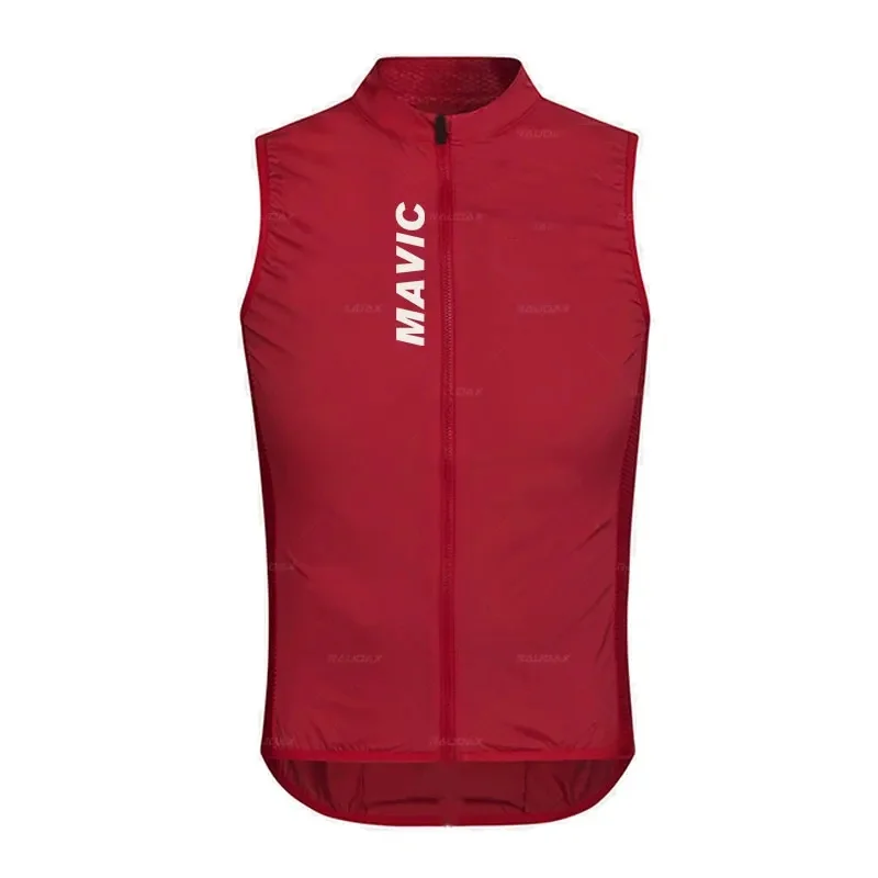 AliExpress RX MAVIC New Bicycle Riding Vest Summer Windproof Vest Bicycle Lightweight Sleeveless Tank Top Highway Bicycle Riding Tank Top
