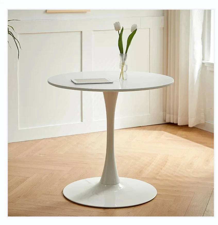 Small round table, Nordic small coffee table, modern minimalist round bedside dining table, design Multipurpose Table, Aaesthetic Table