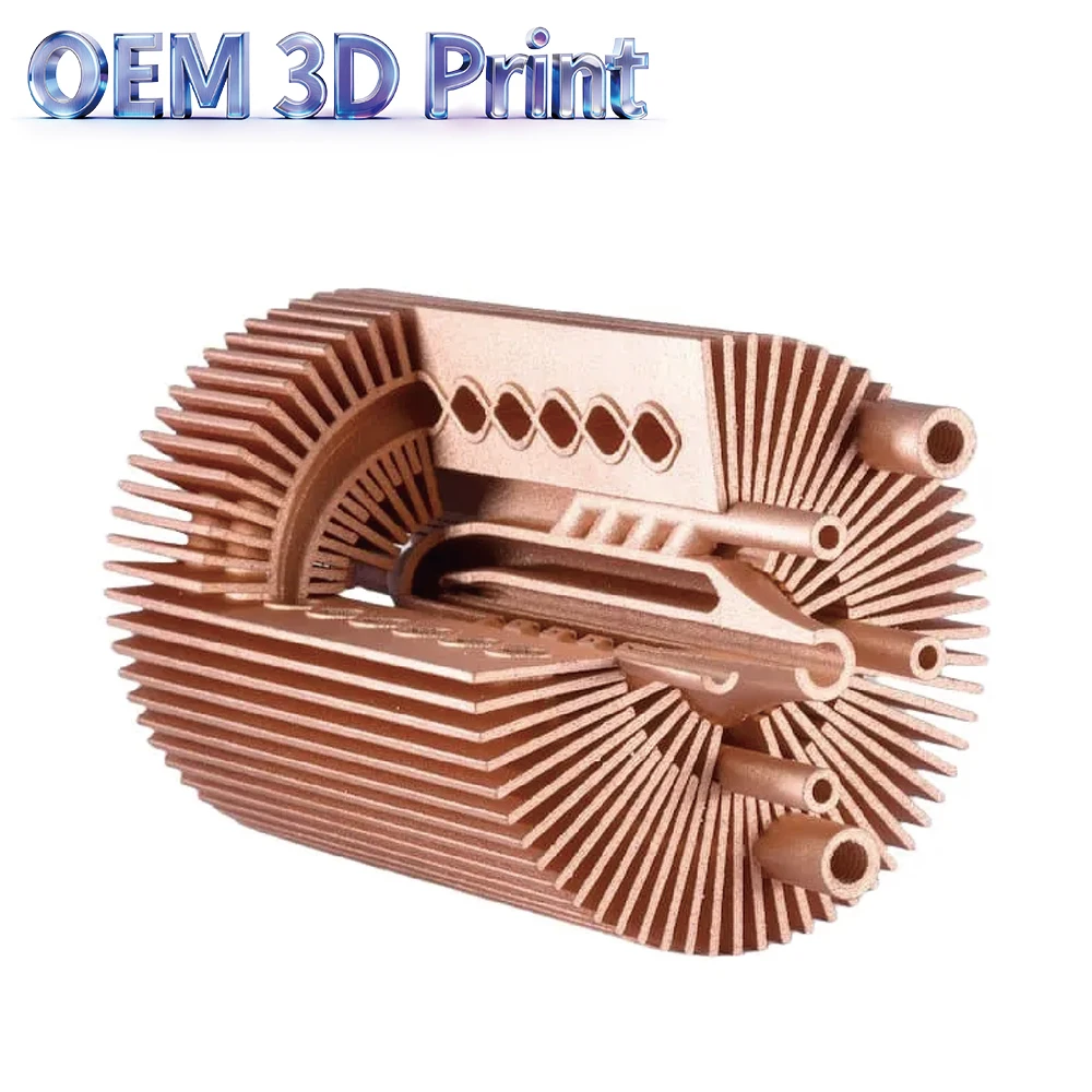 

Custom 3D printing services for high-thermal-conductivity metals featuring CE certification and 0.1 mm precision for development