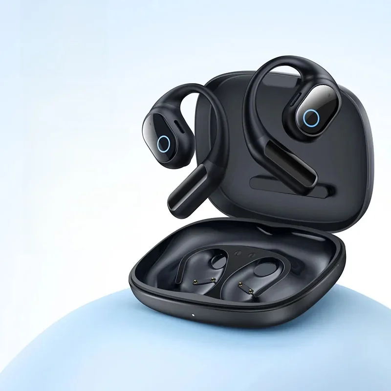Baseus Black Eli 10I Fit Open-Ear Earphones Ear Hooks Wireless Bluetooth 5.4 Headphones Ip54 Waterproof Air Conduction Sports Earbuds Size 10