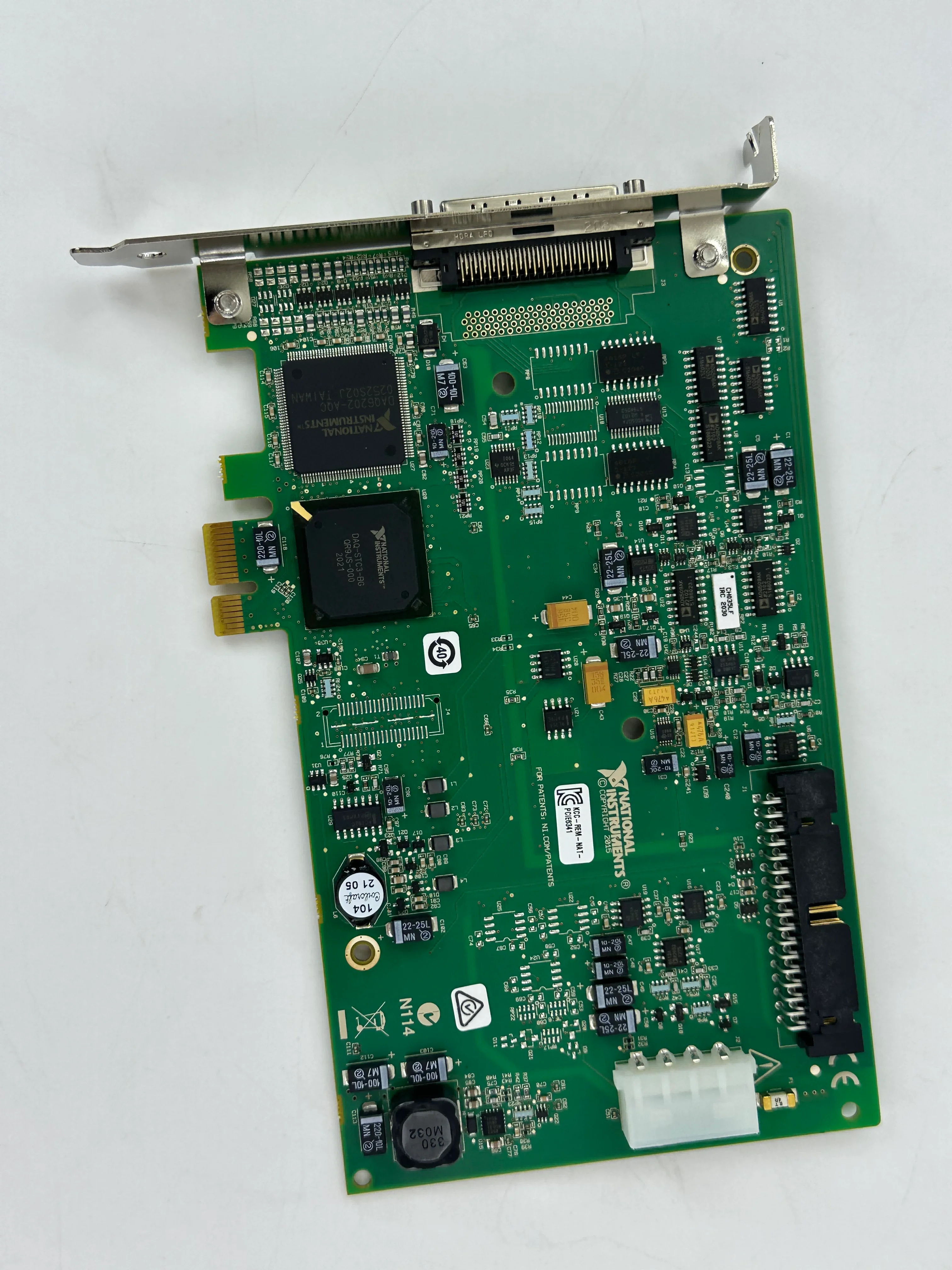 National Instruments NI PCIE-6341 781046-01 Data acquisition card