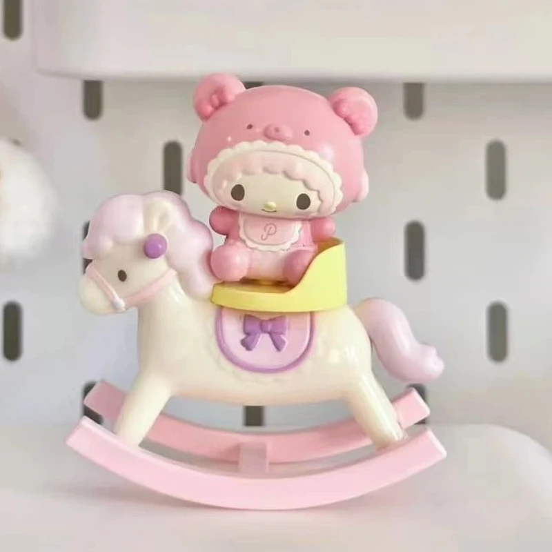 

New Product In Stock Kuromi Trojan Blind Box Parcha Dog Figurine Cute Desktop Ornament Doll Toy Birthday Surprise Gift