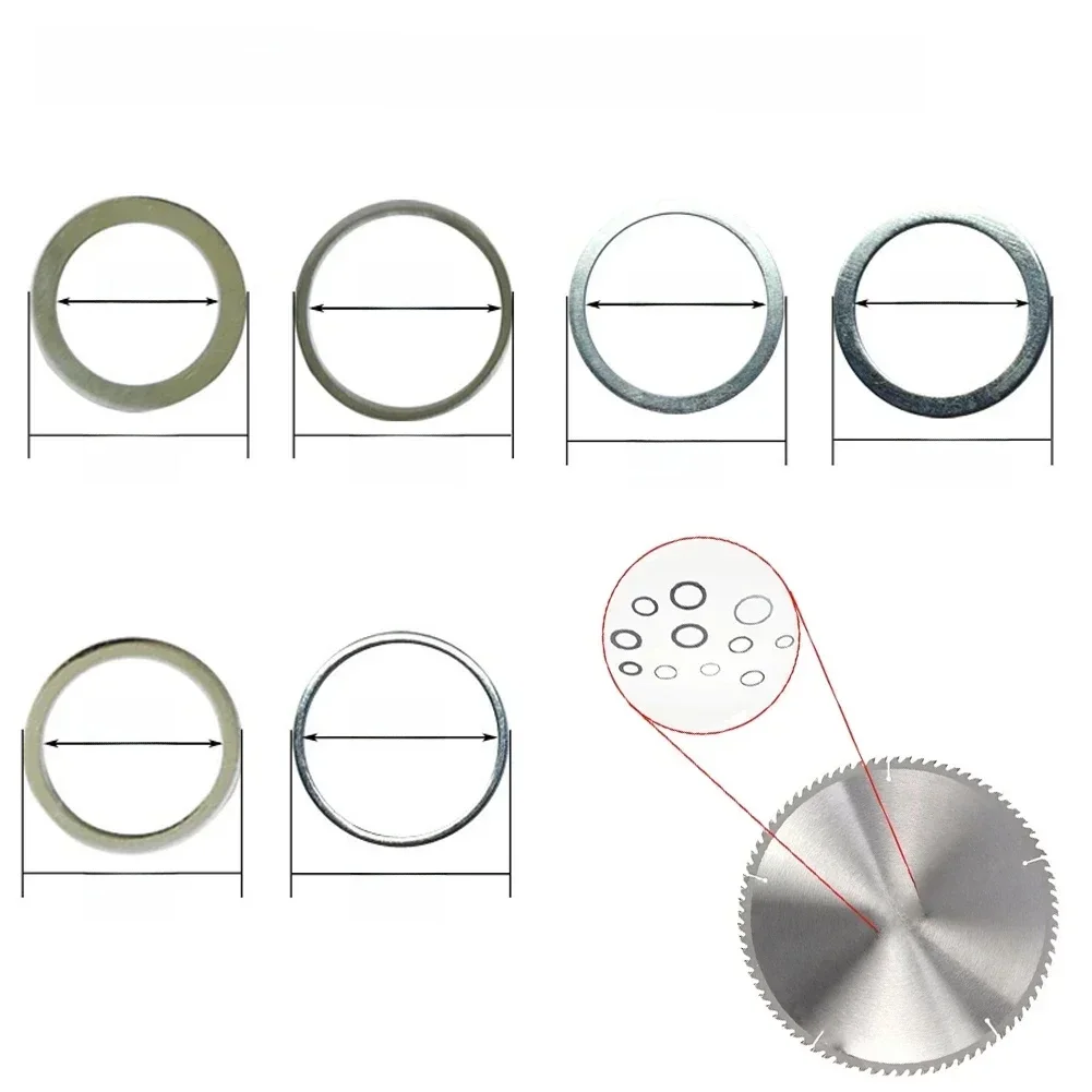 Anneau de réduction multi-taille pour meuleuse, conversion de lame de scie circulaire, angle différent