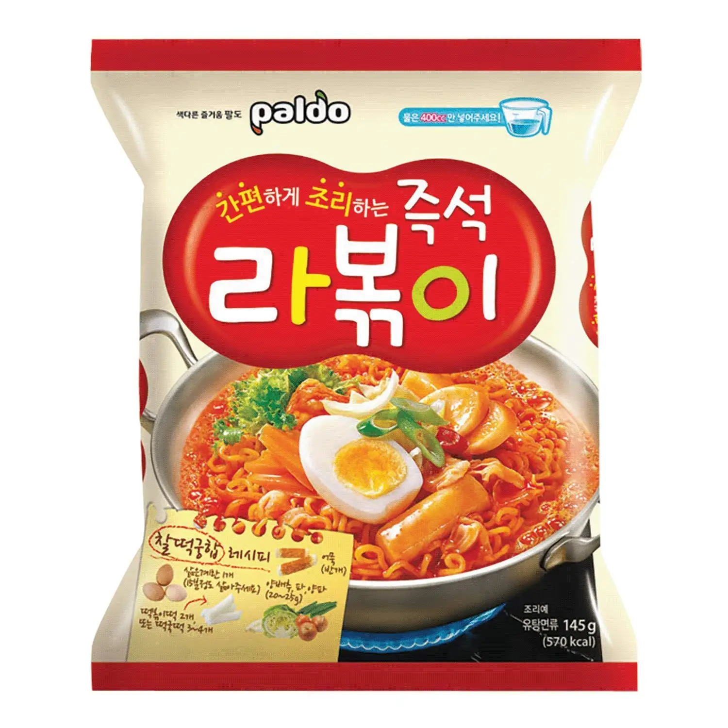 Ramen Rabokki noodle Korean, 145g