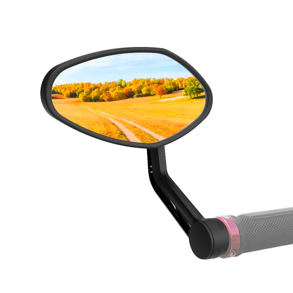 

EasyDo Bicycle Rearview Mirror Safety Reflector Cycling MTB Road Handlebar End Mirror HD Wide Angle Mirror Bike Accessories