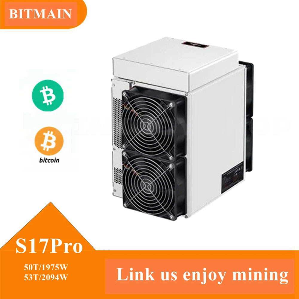 S17 + 73th/s s17pro 53th/s asic bitmain antminer sha 256 algoritmos 2920w bitcoin mineiro usado