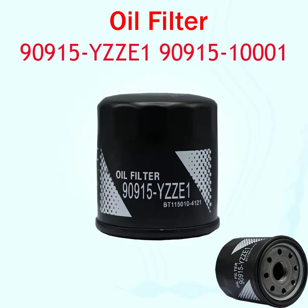 Car Oil Filter For Toyota Vios Corolla Prius Camry Yaris Echo MR 2 RAV4 Celica Universal 90915-YZZE1 90915-10001