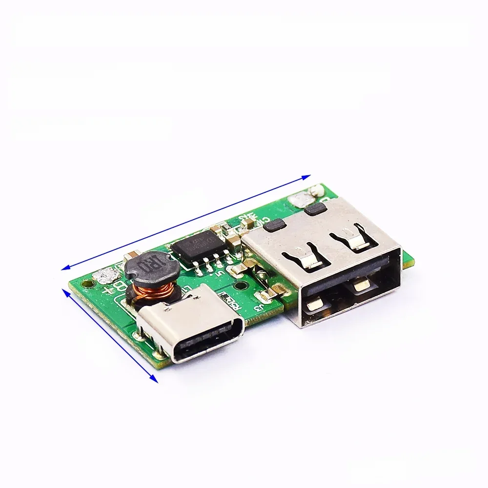 DC 5V 2A USB-C typu c obwód ładowania płytka drukowana moduł szybkiej ładowarki do akumulatora litowo-jonowego 3.7V 18650 DIY Power Bank — zdjęcie 2