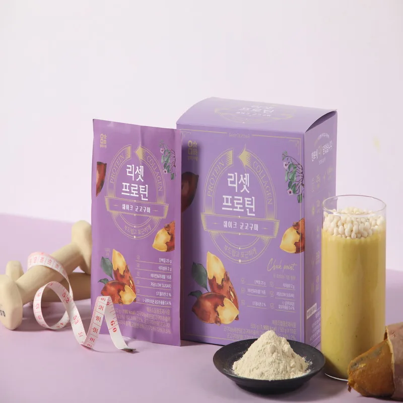 엄마사랑 리셋 프로틴 식사대용 다이어트 쉐이크 군고구마 (50g x 10포)