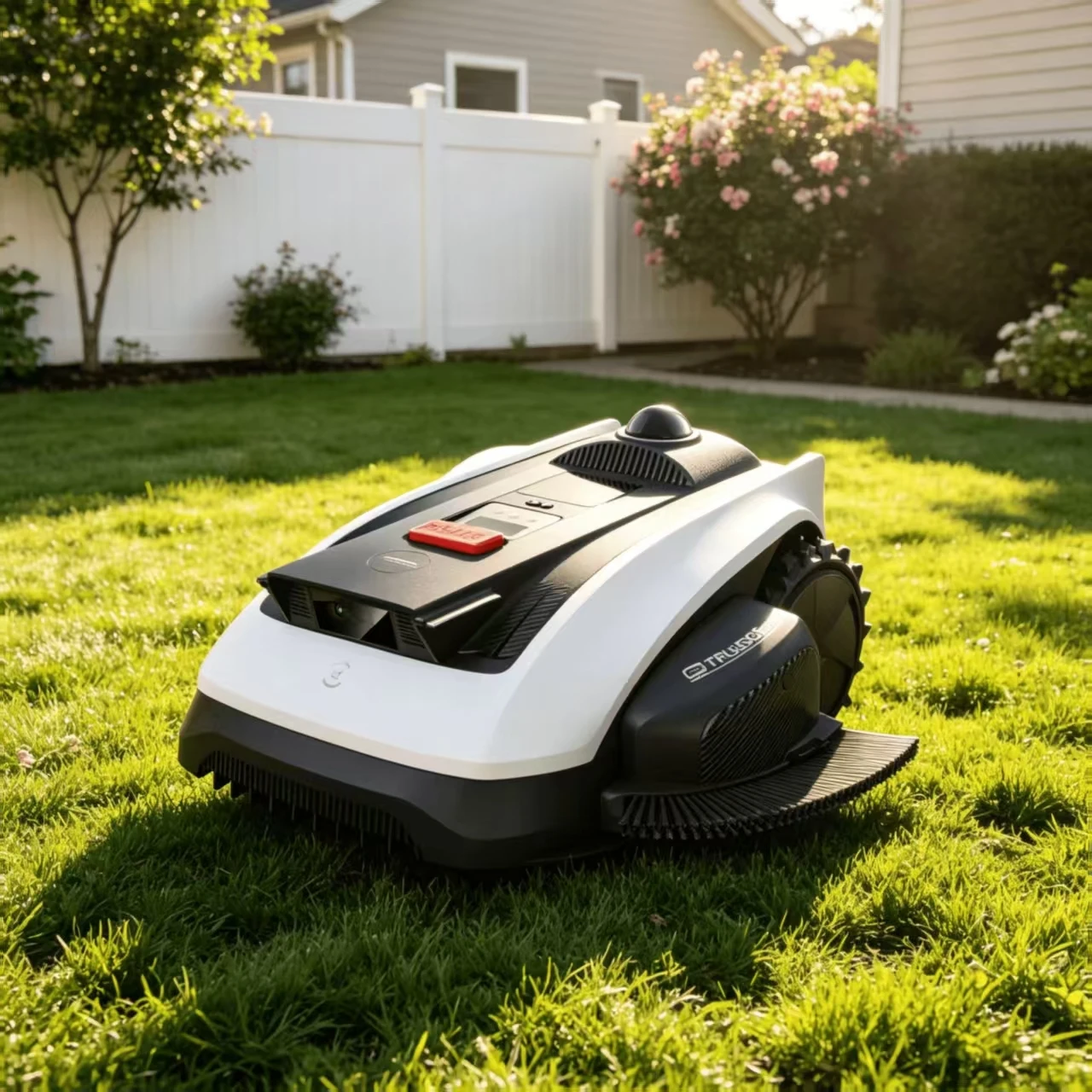 Buy 2 Get 1 Free ECOVACS GOAT O1200 LiDAR PRO Robotic Lawn Mower, Built-in TruEdge Trimmer, 360° Dual LiDAR Navigation, No Boundary Wire Needed,