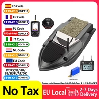 Flytec V802 Pro RC Bait Boat Fishing 4 Bait Chambers 500m Lost/Low Power Auto Return 160 Points 3KG Max Load 18000mAh Fishing