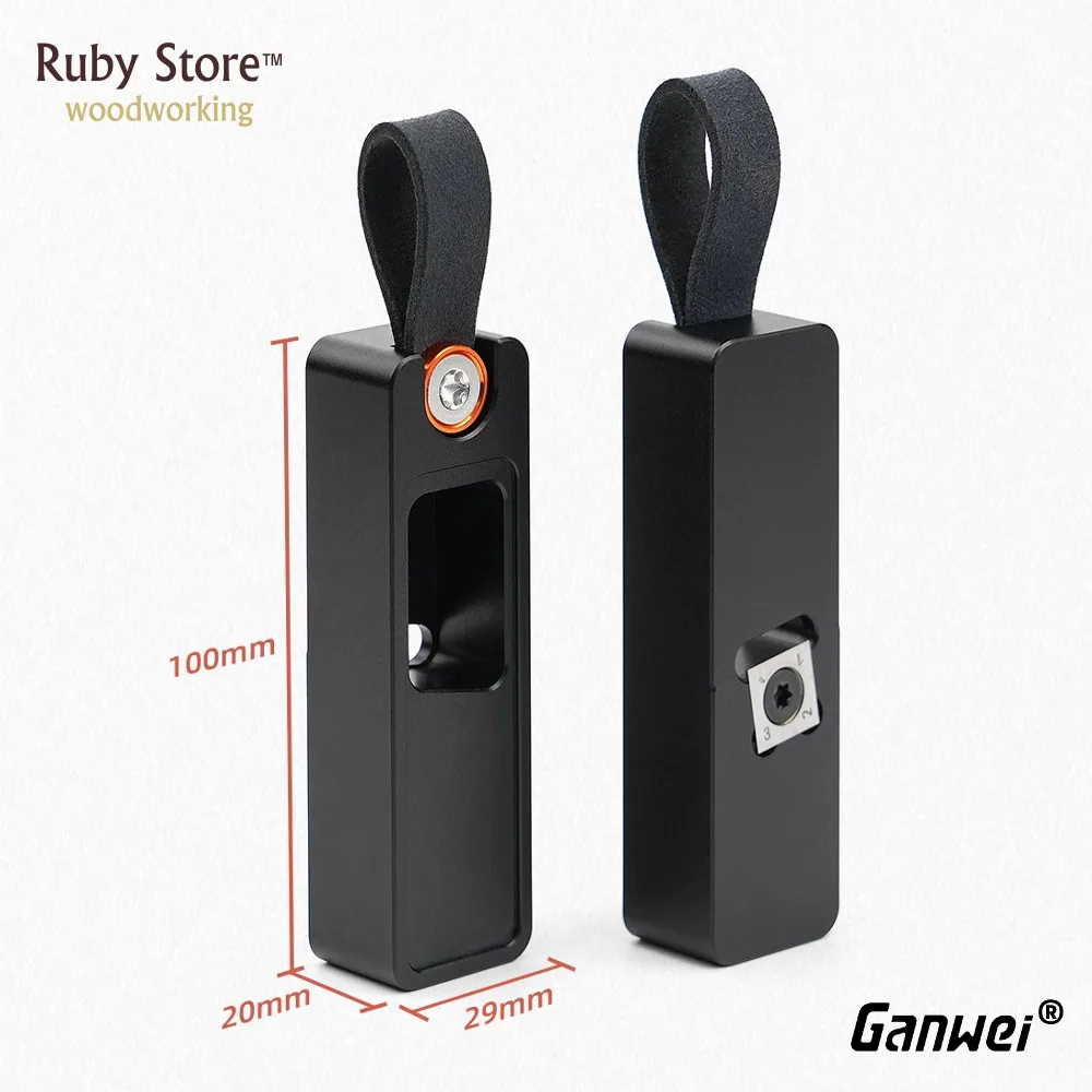 Imagem -05 - Ganwei Mini Block Plane com Carbide Insert Blade