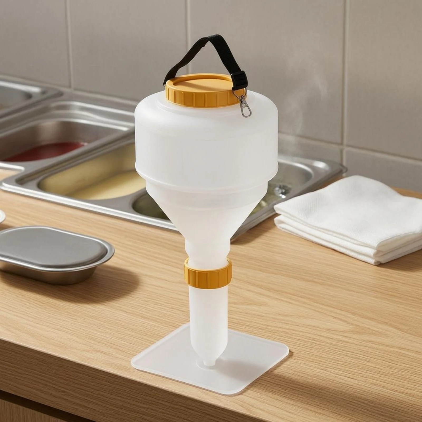 3.5L Asılı Sos Dağıtıcı Şişe B - Salad Dressing Bottle incelemesi ve fiyatı