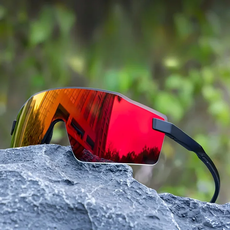 AliExpress SCVCN Rimless Light-weight Running Sunglasses Cycling Glasses Men Bike UV400 Bicycle MTB Mountain Outdoor Sports Hiking Women