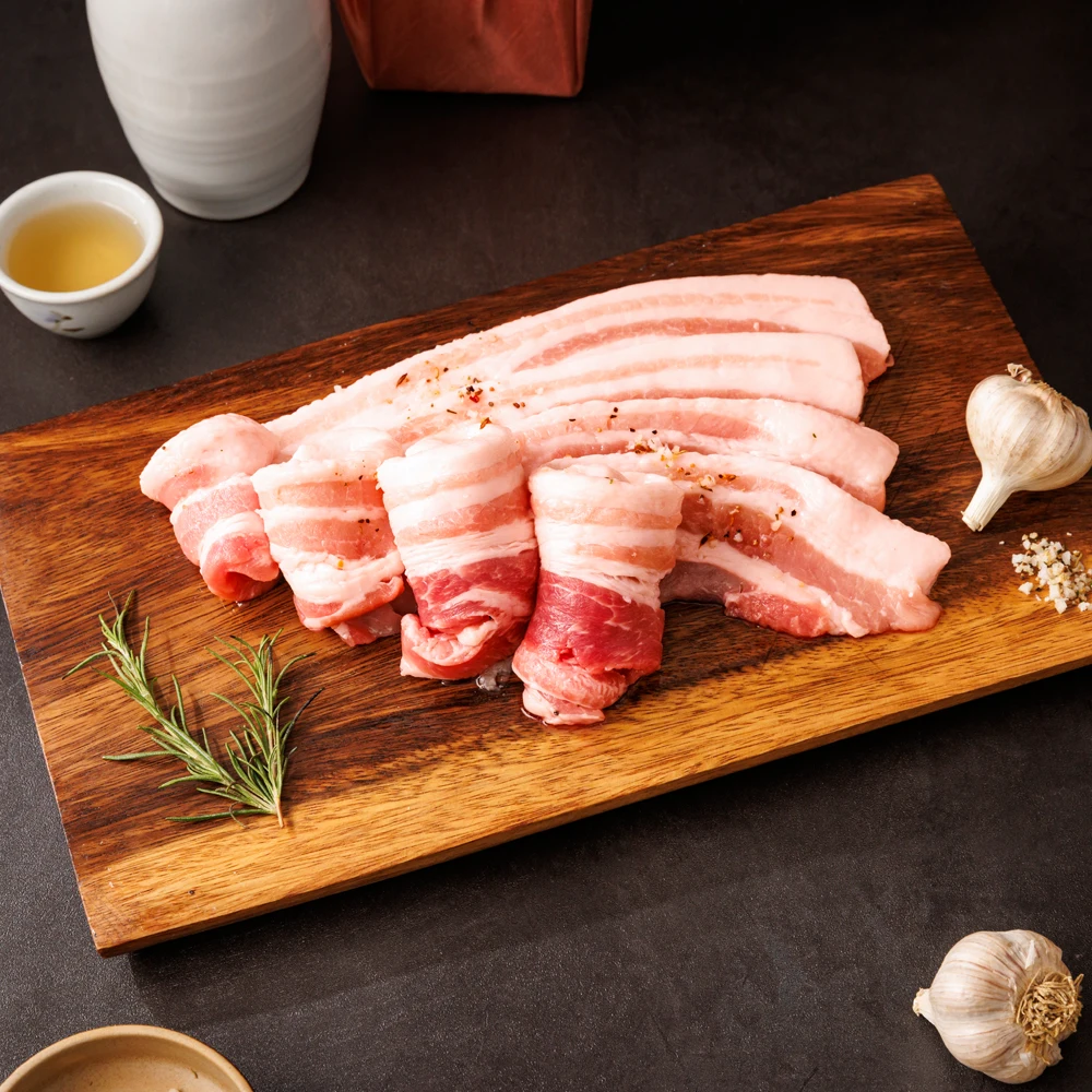 Gopwon Donton Leak Leaps Import Chilean Mibak Frozen Bossam 4 Pork for Meat 2kg