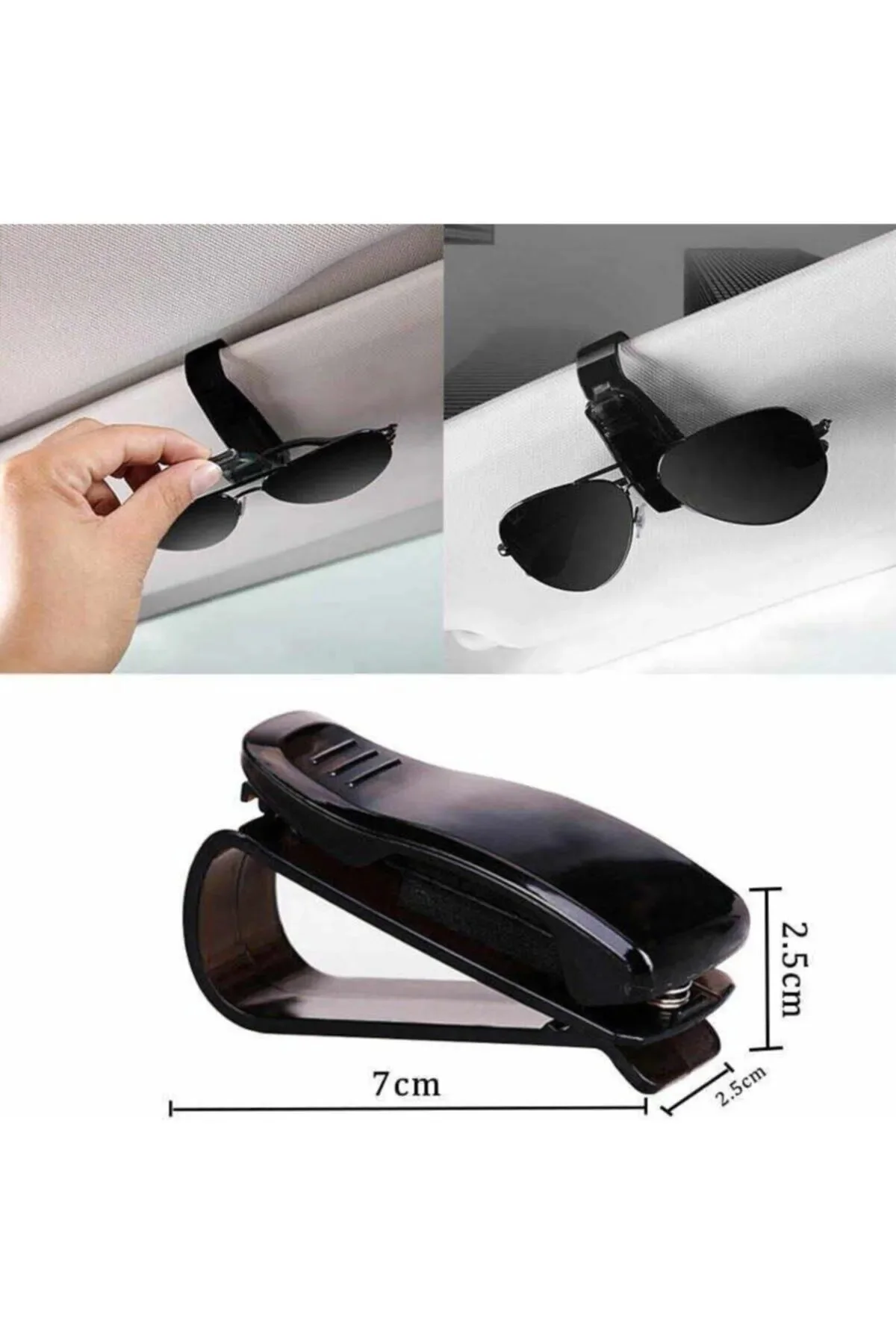 

Auto Car Latched Glasses Holder Holder Glasses Clip