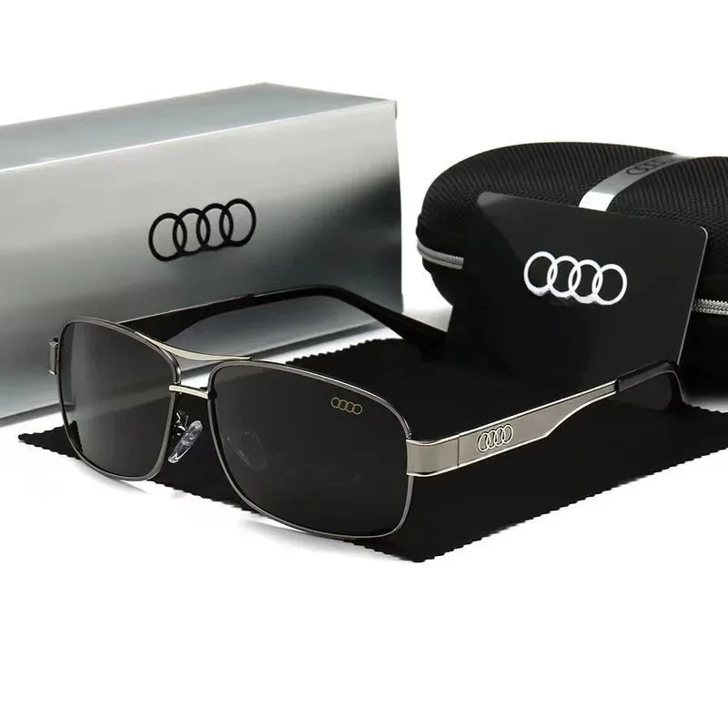 AliExpress Audi UV400 Polarized Rectangle Sunglasses Glasses for Men Women Driving Motorcycle Outdoor Cycling Glasses with AntiGlare Lens