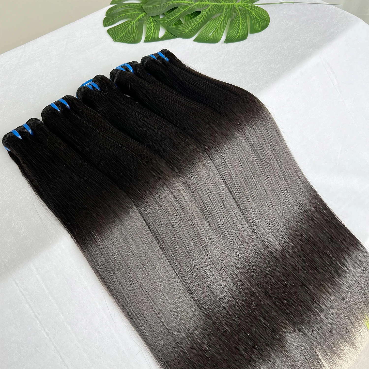 SWANEE Straight Bundles Human Hair Brazilian Human Hair Bundles Remy Extensions Wholesale Deal Weave Double Weft Hair Extensions