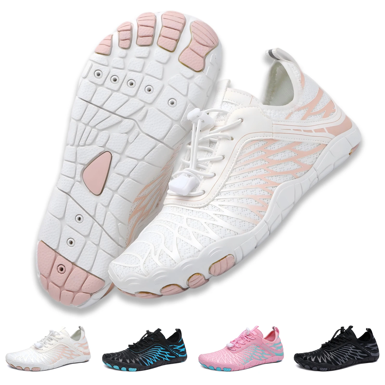 

Barefoot Shoes Womens Mens Footwear for Walking Hiking with Wide Toe Box,Healthy & Non-Slip,Breathable Barefoot Vitality Water