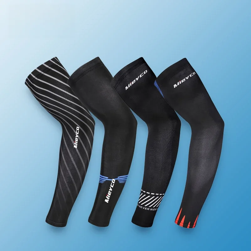 AliExpress NONE Cycling Arm Sleeves Mangas De Protección Solar Anti-UV Sunscreen Running Cycling Sleeve Outdoor Sport Cycling Arm Warmers Men