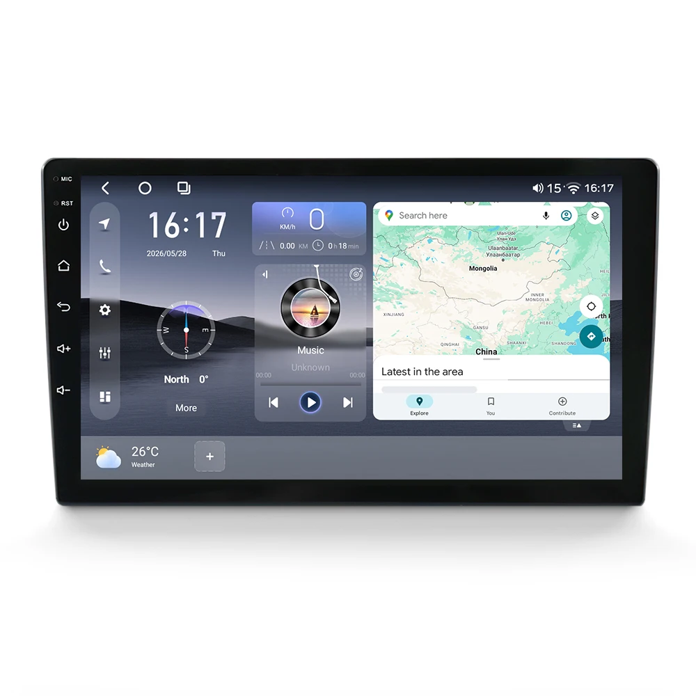 MEKEDE X20 X30 9/10 Zoll Universal Autoradio UIS7865 Kabelloses Carplay Android AUTO Navigation GPS Multimedia-Videoplayer – Detail 13