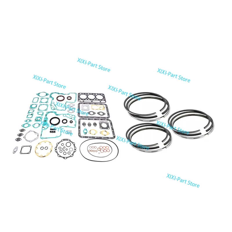 

D750 Piston Ring 68*2HK+1.5+4 Full Gasket Kit Set For Kubota Engine Head Gasket Overhaul Rebuild Kit