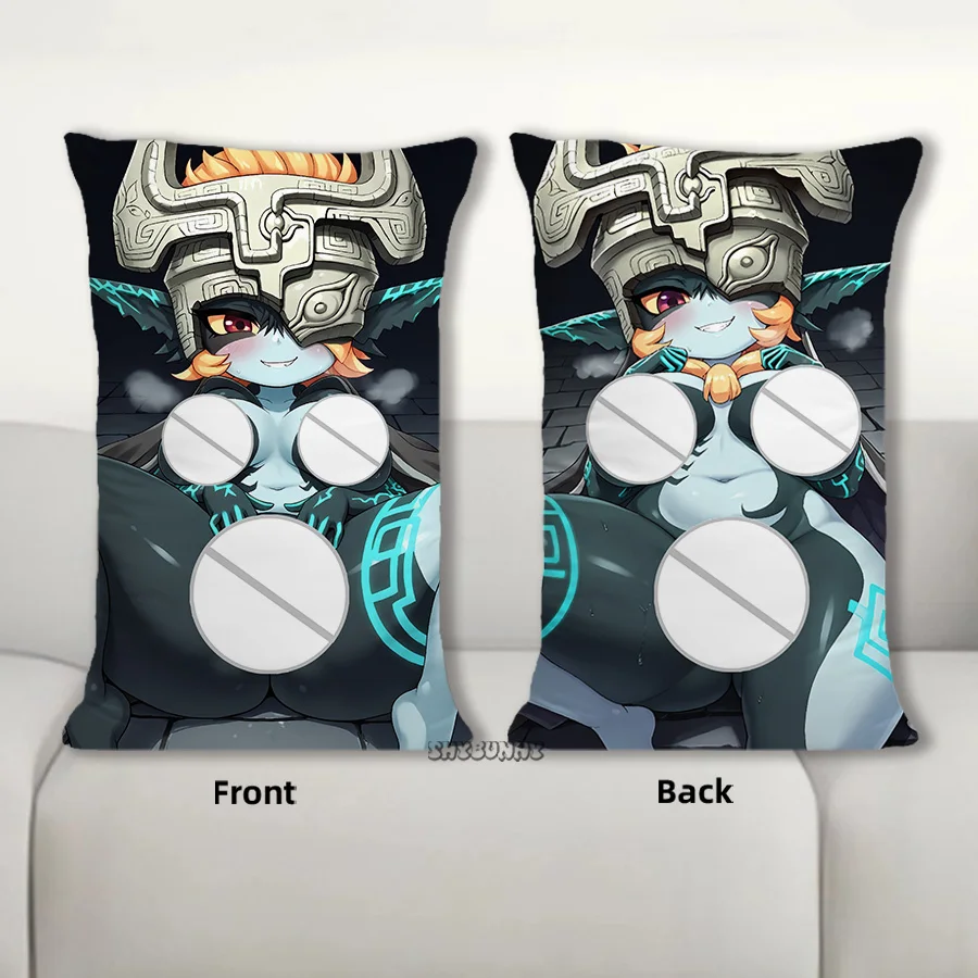 

Dakimakura Anime Midna LOL Body Pillow Cover Sofa Cushion Double-Side Print Throw Pillow Case 40X60cm