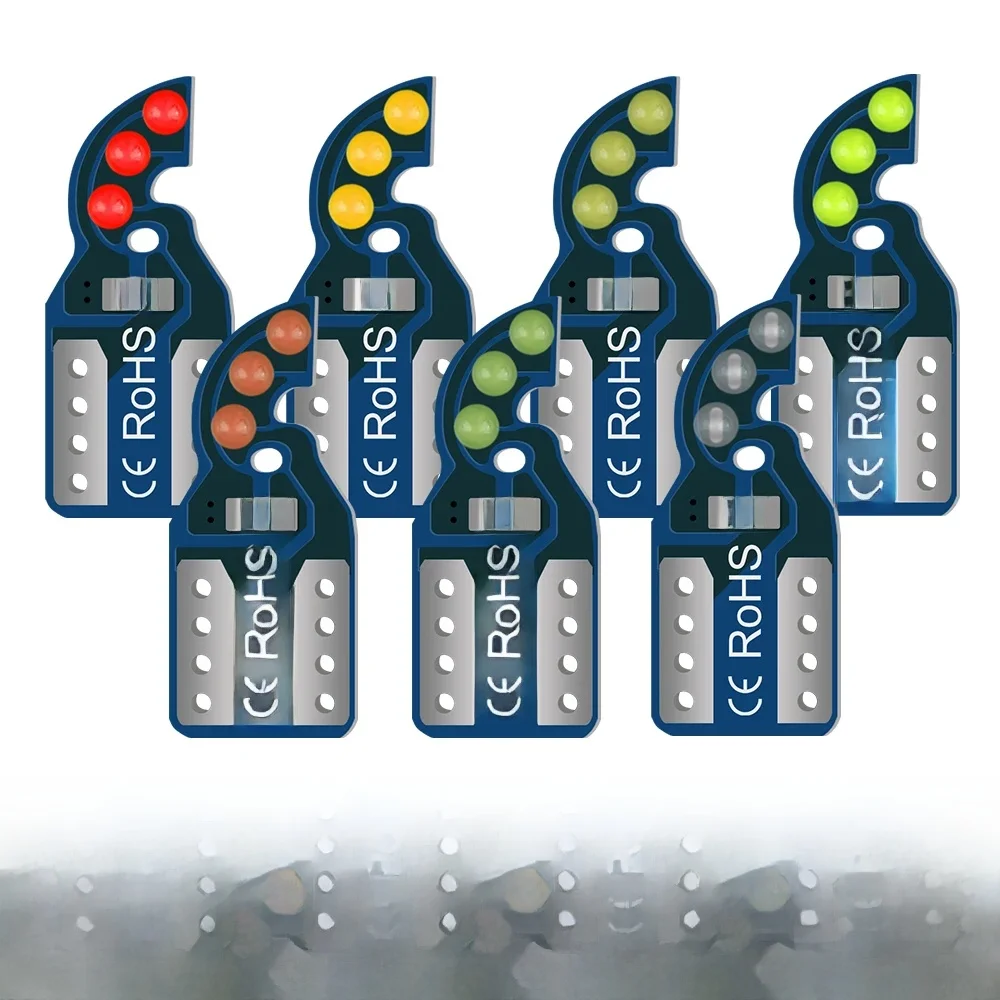 2 pièces lumière LED de voiture T10 W5W 194 phares automatiques COB lampe de signalisation éclairée pour Nissan Alfa Romeo Peugeot Mazda VW BMW