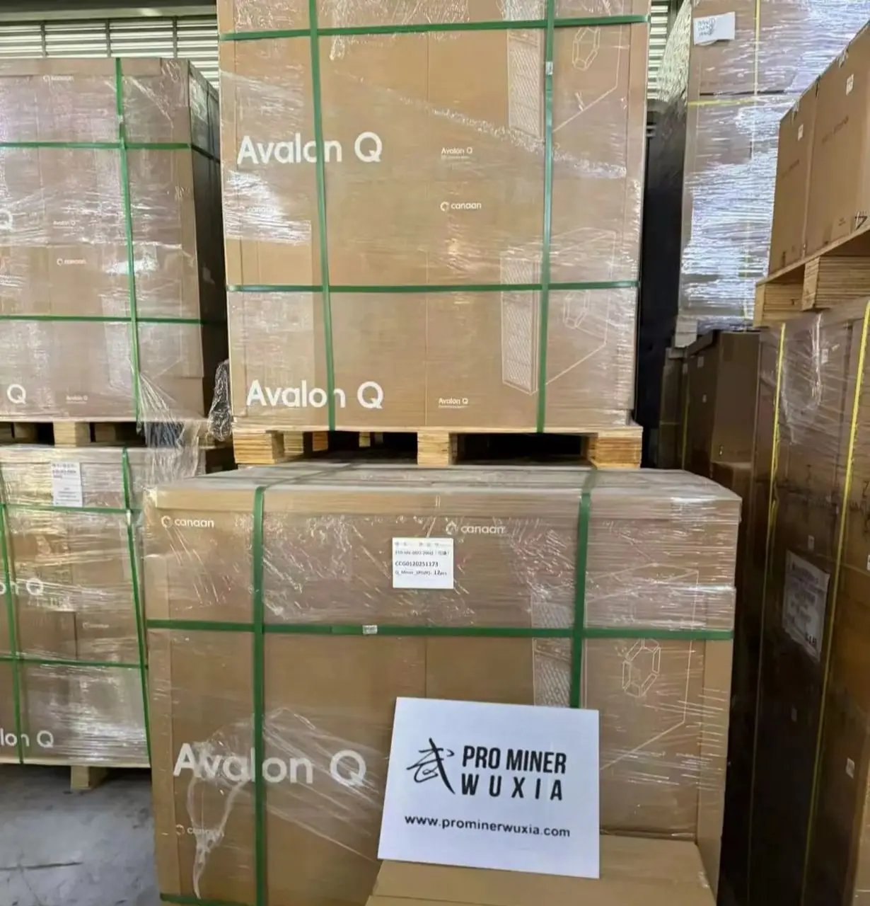 

P. BEST PRICE BUY 5 GET 3 FREE Canaan Avalon Q 90TH/s SHA-256 Bitcoin Miner Energy Efficient & Low Noise Home Miner