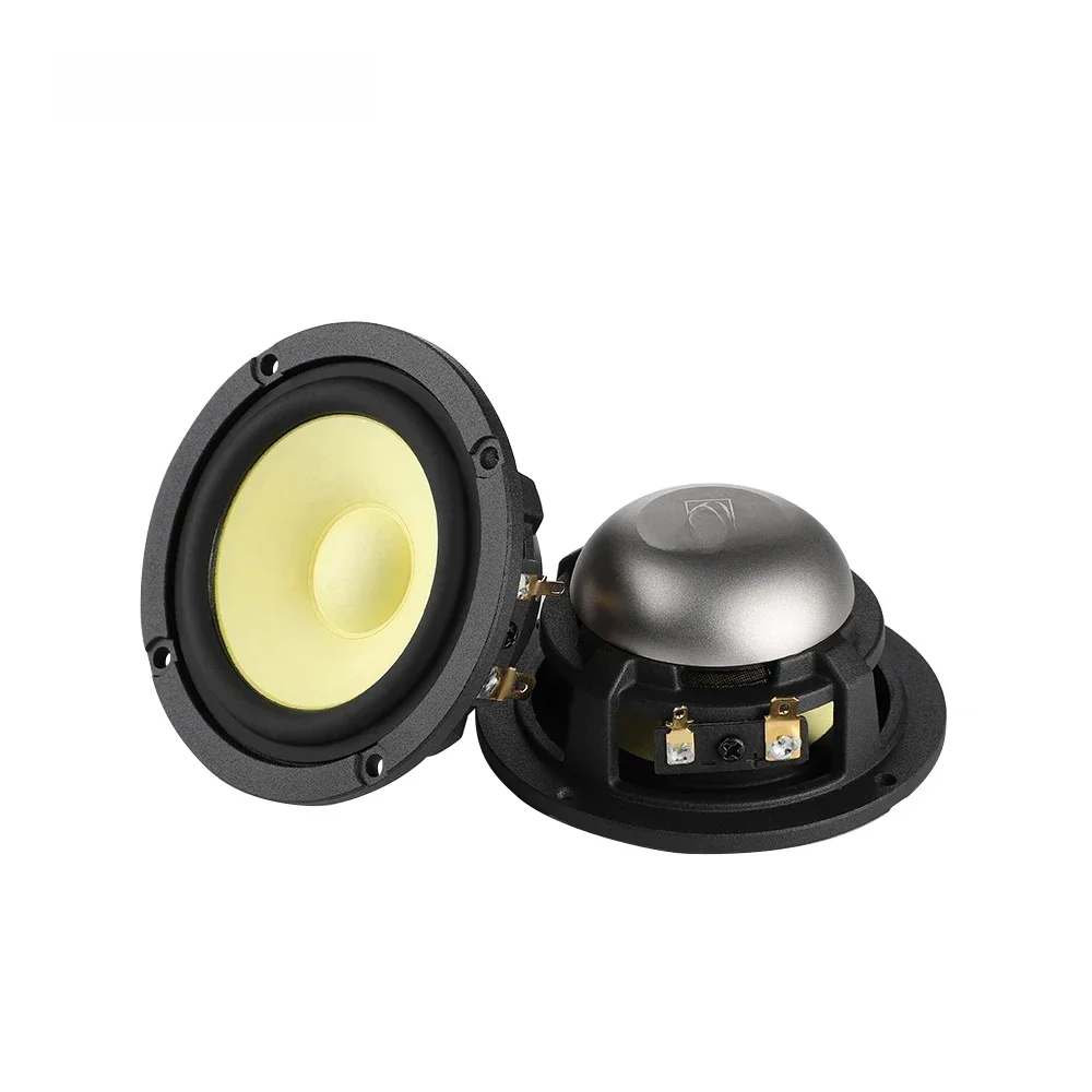 AIYIMA 2 pièces Haut-parleur de moyenne gamme 3 pouces 4 Ohm 8 Ohm 25W pour voiture, Hifi, Musique, Home Cinéma, Néodyme