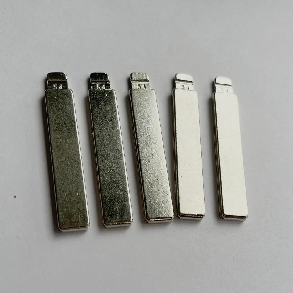 10pcs Metal Folding Flip Uncut Key Blade #54 HU83 Fob Car Key Blank for Peugeot 301/307/308/408 Citroen C3/C4L/C5